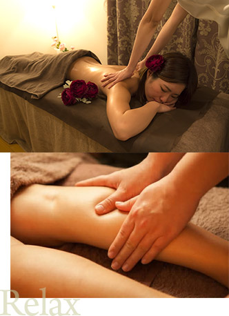 アロマオイルマッサージ イメージ